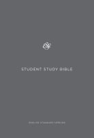 ESV Student Study Bible Gray (Black Letter Edition) Paperback
