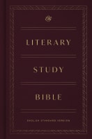 ESV Literary Study Bible Hardback