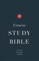 ESV Concise Study Bible Economy Edition (Black Letter Edition) Paperback