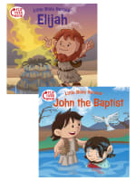 Elijah/John the Baptist Flip-Over Book (Little Bible Heroes Series) Paperback