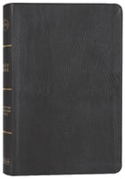 CSB Ultrathin Reference Bible Black Red Letter Edition Imitation Leather