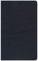 CSB Ultrathin Reference Bible Black Genuine Leather