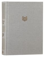 CSB She Reads Truth Bible Gray Linen Fabric over hardback