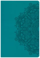 CSB Super Giant Print Reference Bible Teal Imitation Leather