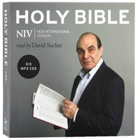 NIV Holy Bible: The Complete MP3 Audio Bible (Read By David Suchet) Compact Disc