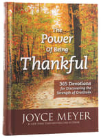 The Power of Being Thankful Hardback