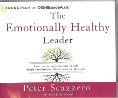 The Emotionally Healthy Leader (Unabridged, 7 Cds) Compact Disc