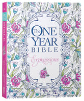 NLT One Year Bible Expressions Flora (Black Letter Edition) Paperback