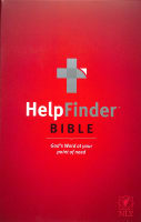 NLT Helpfinder Bible (Red Letter Edition) Hardback