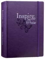 NLT Inspire Praise Bible Large Print (Black Letter Edition) Hardback