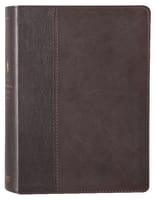 NLT Life Application Study Bible 3rd Edition Dark Brown/Brown (Black Letter Edition) Imitation Leather