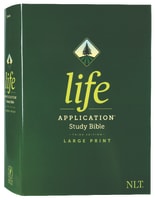 NLT Life Application Study Bible 3rd Edition Large Print (Red Letter Edition) Hardback