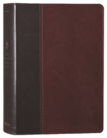 NIV Life Application Study Bible 3rd Edition Brown/Mahogany (Black Letter Edition) Imitation Leather