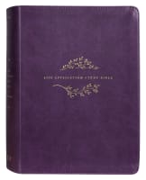 KJV Life Application Study Bible 3rd Edition Large Print Purple Indexed (Red Letter Edition) Imitation Leather