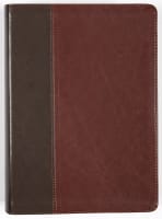 KJV Life Application Study Bible 3rd Edition Large Print Brown/Mahogany Indexed (Red Letter Edition) Imitation Leather