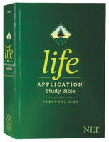 NLT Life Application Study Bible Third Edition Personal Size (Black Letter Edition) Paperback