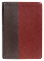 NLT Life Application Study Bible 3rd Edition Personal Size Brown/Mahogany Indexed (Black Letter Edition) Imitation Leather