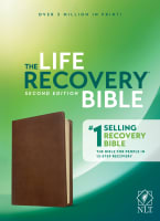 NLT Life Recovery Bible Second Edition Rustic Brown Imitation Leather