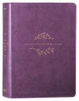 NLT Life Application Study Bible Purple (Red Letter Edition) (3rd Edition) Imitation Leather