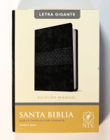 Ntv Santa Biblia Edicion Manual Letra Gigante Negro (Red Letter Edition) Imitation Leather