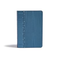 KJV On-The-Go Bible Slate Blue (Red Letter Edition) Imitation Leather