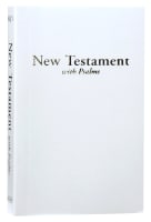 KJV Economy New Testament With Psalms White (Red Letter Edition) Imitation Leather
