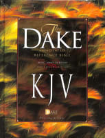 KJV Dake's Annotated 3 Column Reference Bible Hardback