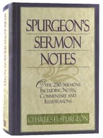 Spurgeon's Sermon Notes Hardback