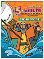 God is Great (Reproducible) (5 Minute Sunday School Activities Series) Paperback
