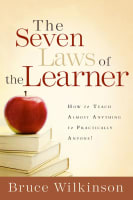 The Seven Laws of the Learner (Seven Laws Of The Learner Series) Hardback
