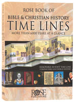 Rose Book of Bible and Christian History Time Lines Hardback
