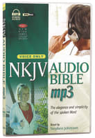 NKJV Audio Bible MP3 Voice Only Compact Disc
