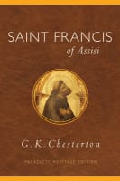 Saint Francis of Assisi (Paraclete Heritage Edition Series) Paperback