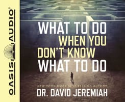What to Do When You Don't Know What to Do (Unabridged, 7 Cds) Compact Disc