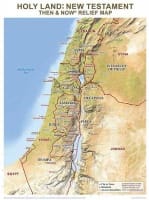 Holy Land: New Testament Then & Now Relief Map