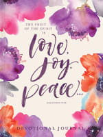 Love, Joy, Peace Devotional Journal (Gal 5: 22) Hardback