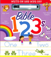 Write-On and Wipe-Off: Bible 123's (With Marker) Board Book