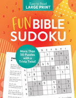 Fun Bible Sudoku Large Print: More Than 50 Puzzles With a Trivia Twist! Paperback