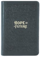 Journal: Genuine Leather Handy-Sized Journal, Hope and a Future Genuine Leather