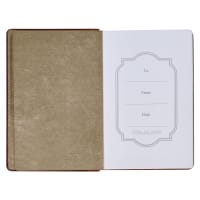 Journal: Stand Firm in the Faith, Brown/Tan Imitation Leather