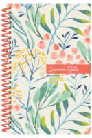 Sermon Notes Journal, Floral Spiral