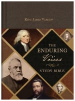 KJV Enduring Voices Study Bible Hardback