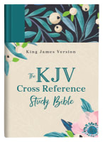 KJV Cross Reference Study Bible Women's Edition Turquoise Floral (Red Letter Edition) Hardback