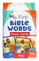 My First Bible Words Flash Cards Cards