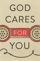 God Cares For You Large Print (Pack Of 25) Booklet