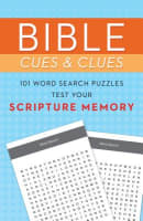 Bible Cues and Clues: 101 Word Search Puzzles Test Your Scripture Memory Paperback