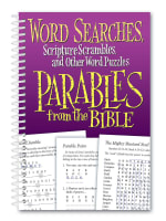 Word Searches and Other Word Puzzles From Parables From the Bible Spiral