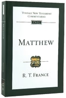 Matthew (Tyndale New Testament Commentary (2020 Edition) Series) Paperback