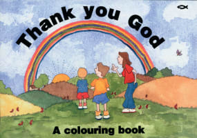 Thank You God Colouring Book Paperback