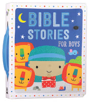 Bible Stories For Boys (Padded Board Book With Handle) Board Book